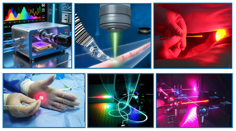 Infrared fiber coupled laser Laser couplé à fibre infrarouge