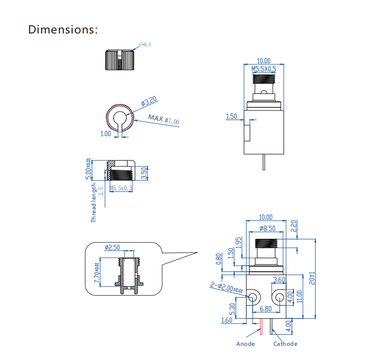 Red Fiber laser Laser à fibre rouge
