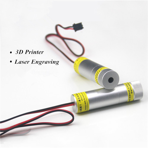 POUR POUR RÉGLABLE HIGHT POWER 450NM 1600MW Module laser bleu pour graveur laser de bureau