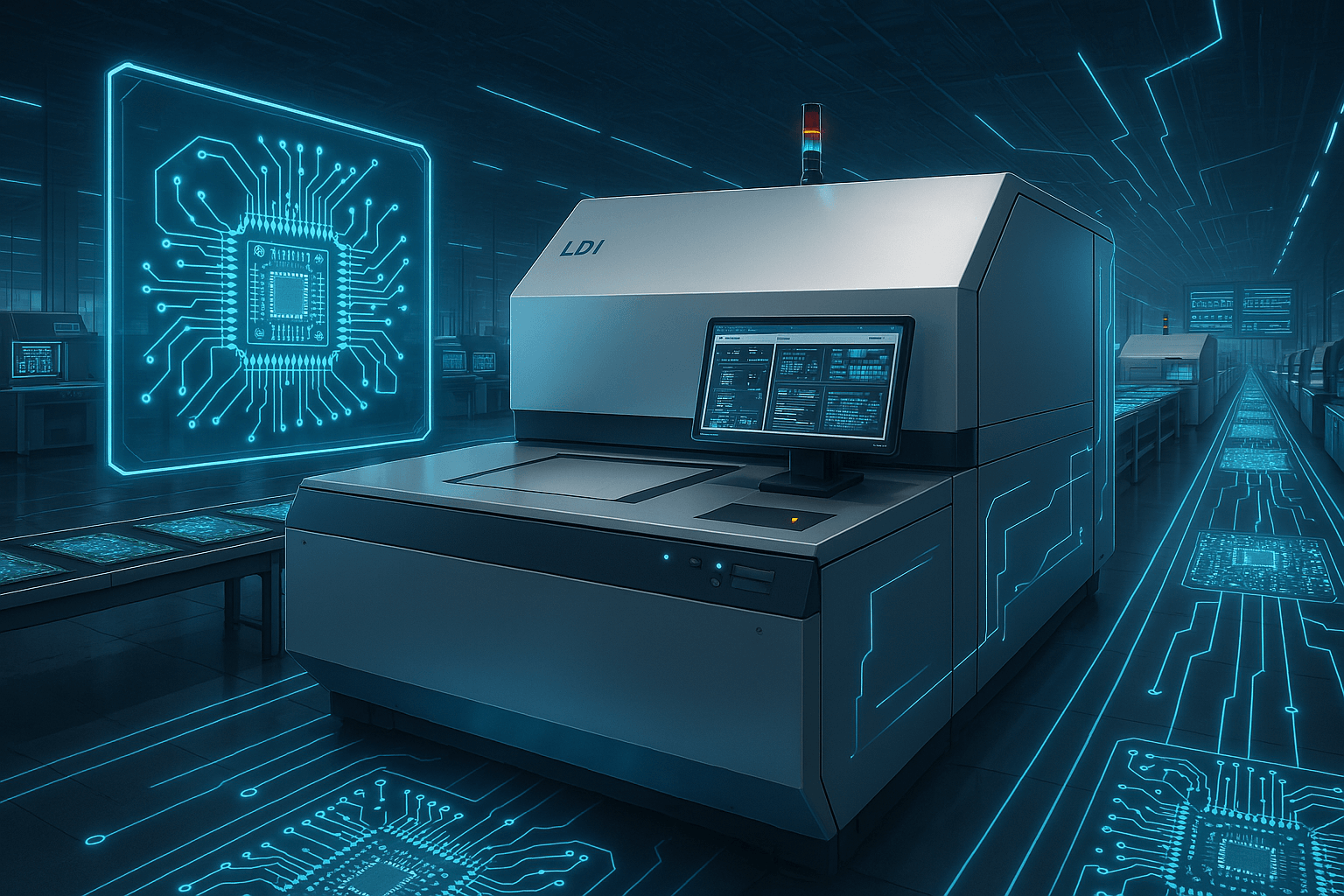 Comment le laser couplé à fibre UV 375 nm/405 nm est-il utilisé pour le LDI ?