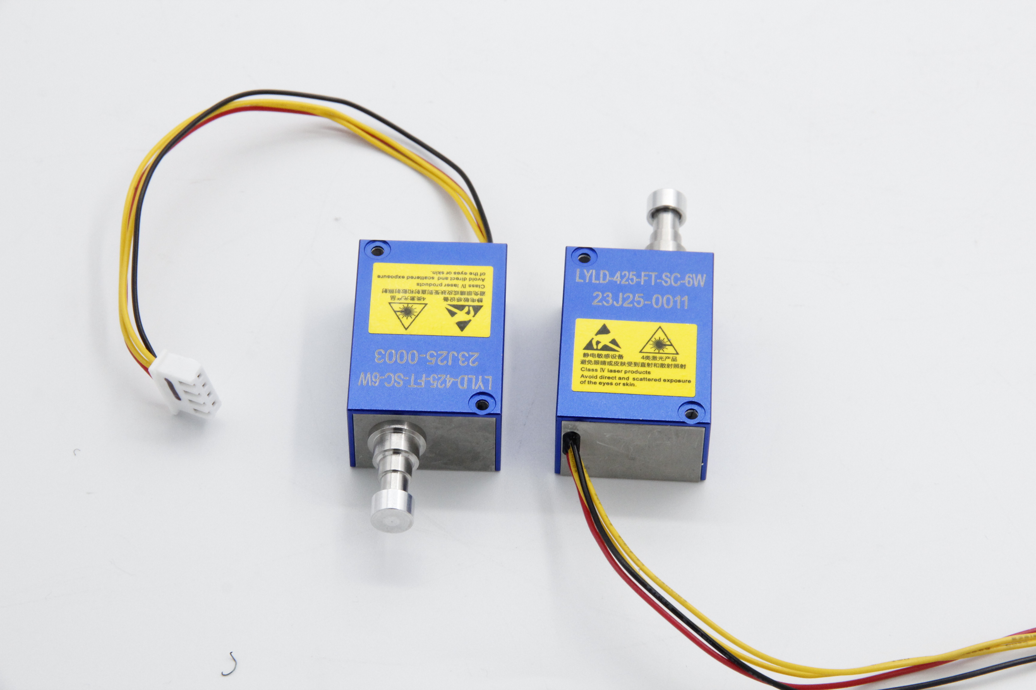 Module laser &agrave; fibre &agrave; couplage spatial 