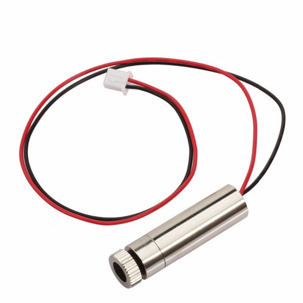 Module laser à point rouge collimaté réglable 658 Nm