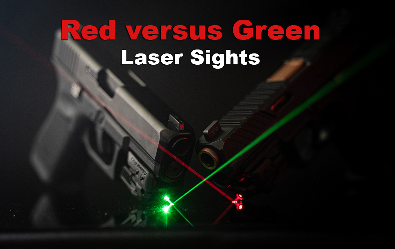 Lasers verts contre. Lasers rouges (quelle est la différence ?)