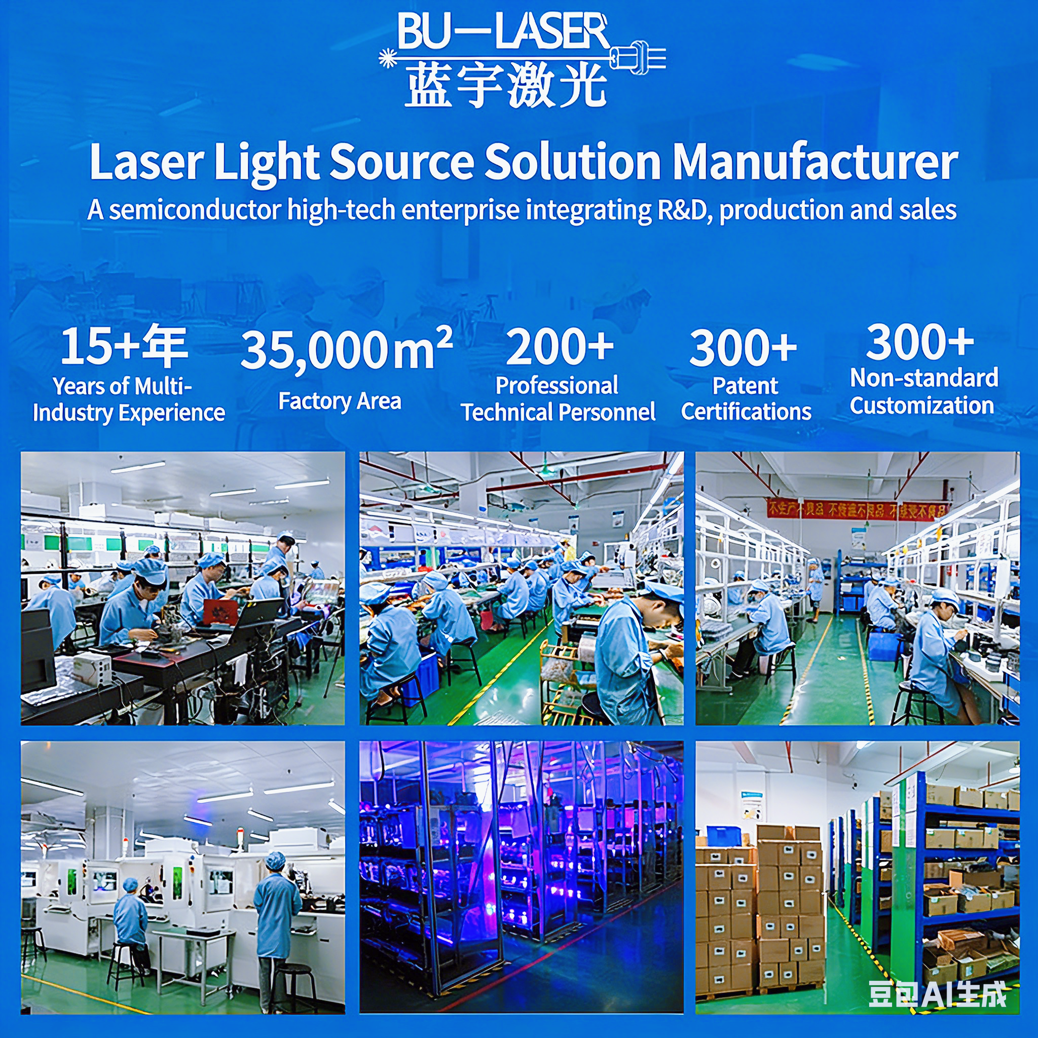 Laser &agrave; fibre 638 nm 2,3 W