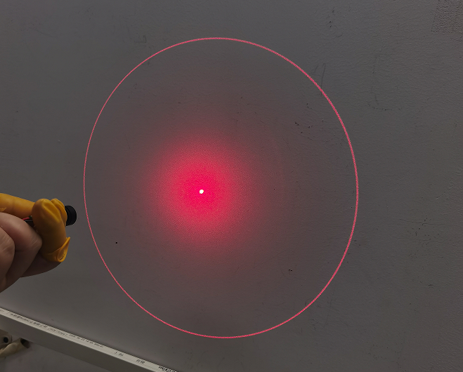 Module laser &agrave; faisceau circulaire