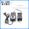 Luminosité réglable à haute précision 450 nm 500mw module laser de ligne bleue avec objectif Powell