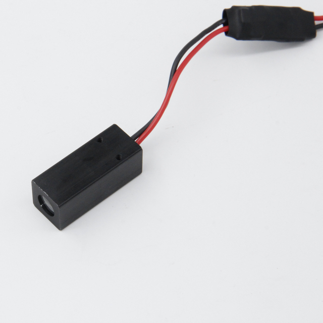 Module Laser à lentille de ligne Powell uniforme 405nm 30mW, Module Laser à ligne violette pour le suivi des joints de soudure